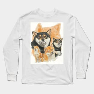 Shiba Inu Medley Long Sleeve T-Shirt